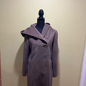 Cole Haan Women's Brown Pea Coat